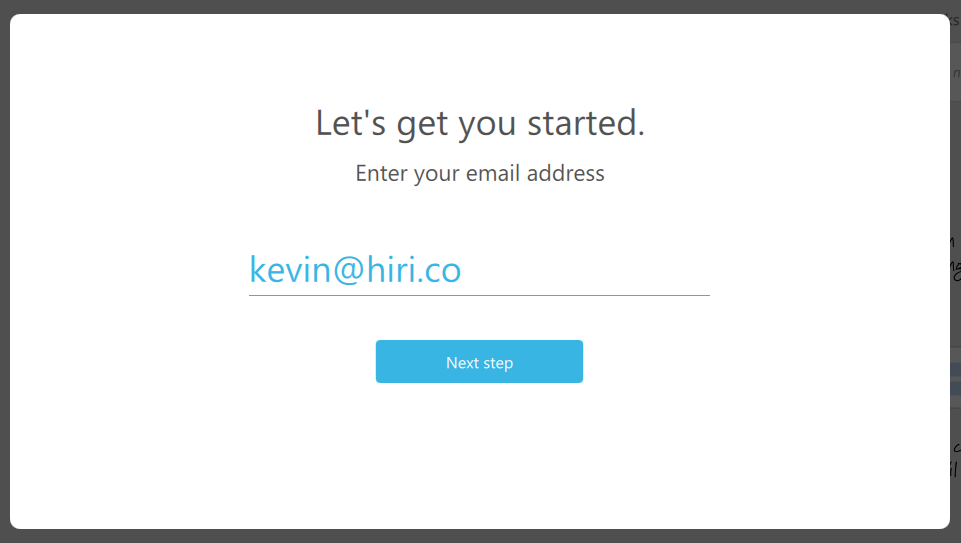 hiri email client