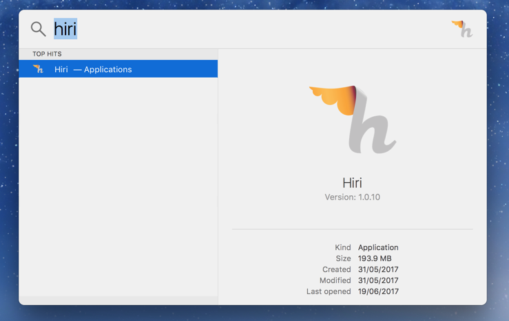 hiri email client